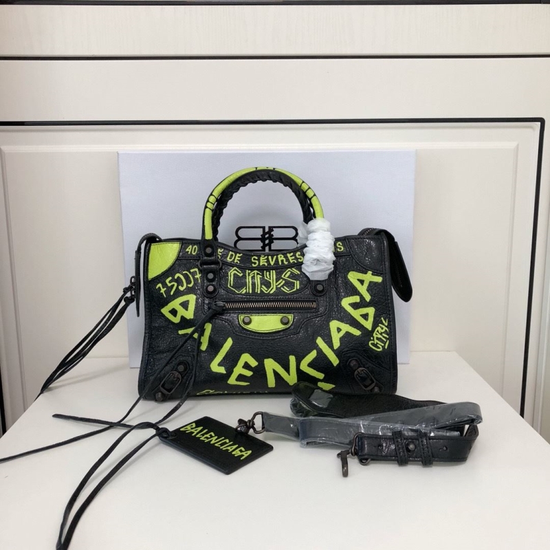 Ba*len*cia*ga top handle bags